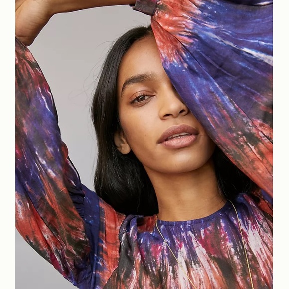 Anthropologie Agatha Tie-Dye Maxi Dress - Picture 5 of 11